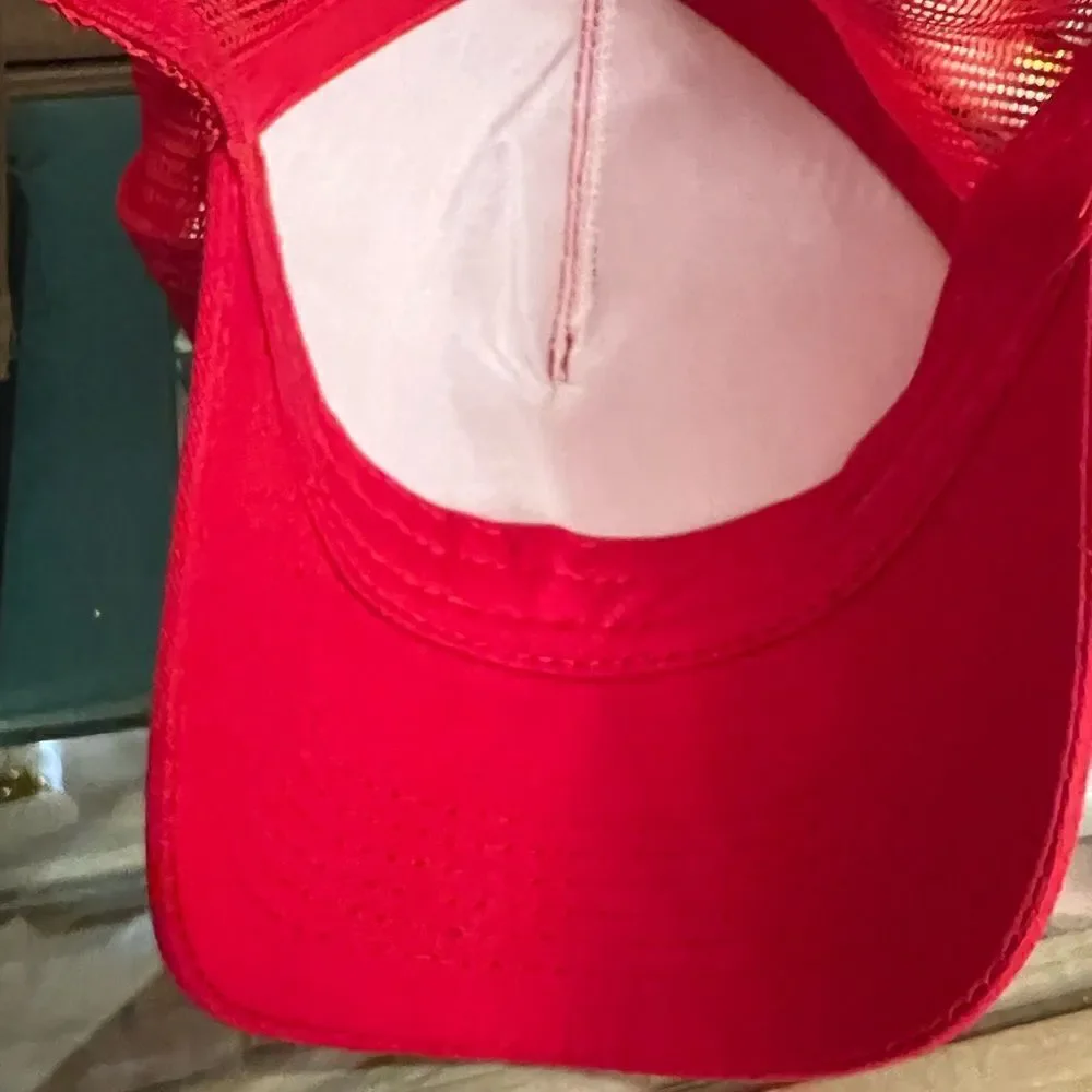 Men’s Red Bass Pro Shop Fishing SnapBack.